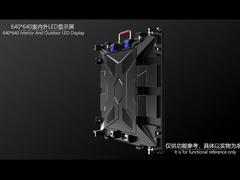 Zowel binnen als binnen 640*640*61,5 mm aluminium kastjes passen voor 320*160 mm led-schermmodules