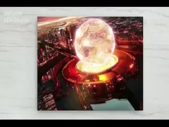 640*480mm LED schermkast structuur achterkant 10S