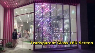 Het transparante Glas LEIDENE Scherm