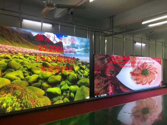1.25mm Hoge Helderheid Kleine Pixel LED Scherm Max. 800W/m² voor Binnendisplay