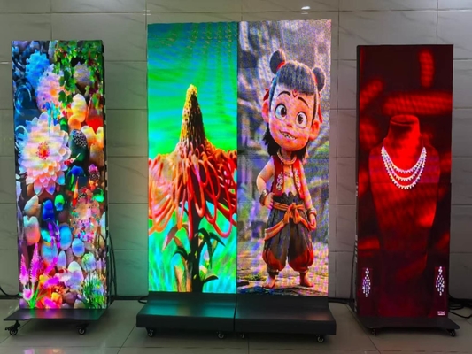 HD Indoor P2.5 opvouwbaar beugel Poster LED Scherm voor Winkelcentrum Videomuur