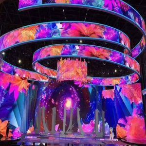 P1.25 Flexible Led Module SMD1010 Indoor Event 1/64 S Advertising Led Display Screen