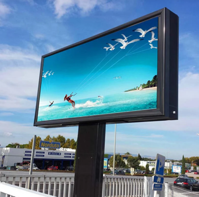 ODM P3.076 Outdoor LED Video Wanden Led Billboard Vaste ISO14001 1R1G1B Reclame