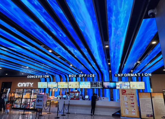 900cd Binnen Full Color LED Scherm Verhuur P3.91 LED Matrix Wand CCC 65410 Pixels