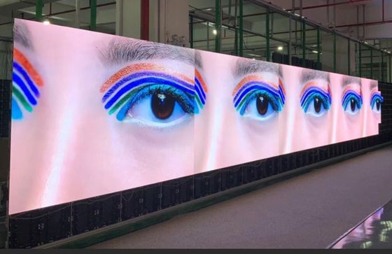 P1.86 Kleine pixel led dikte lichtgewicht led kast aanvragen voor museum tentoonstelling