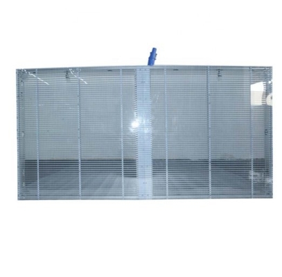 Leidde het P3.91mm1r1g1b Transparante Glas het Scherm HD Geleid Mesh Video Wall ISO9001