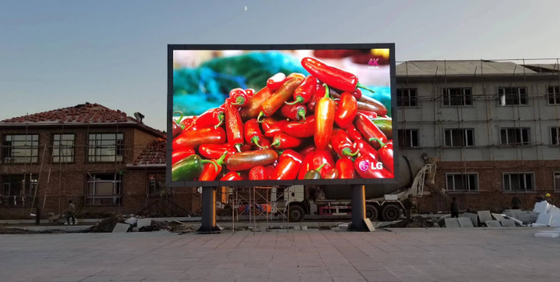 van de Openlucht LEIDENE van 300W P8 P10 maakt het Video de Vertoningsijzer Muren Volledige Kleur 7000cd/M ² waterdicht