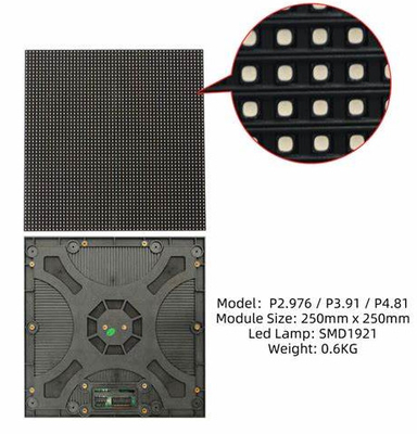 Waterdichte het Comité van IP65 RGB Geleide Stadiumachtergrond P2.976 P3.91 P4.81