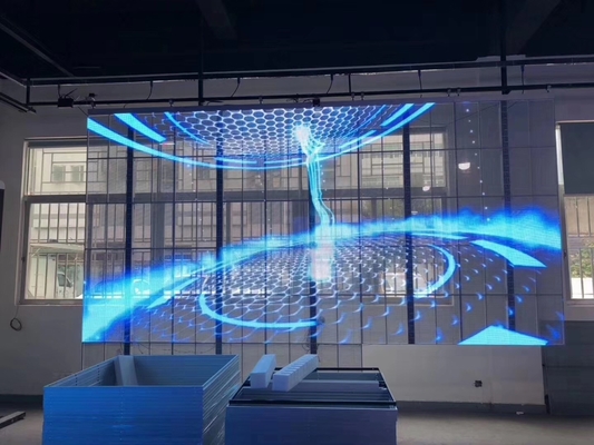 Transparant LED-scherm met hoge resolutie en breed kleurengamma
