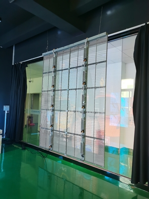 75% transparant LED-display Installatieruimte voor binnen en buiten