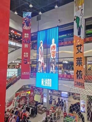75% transparant LED-display Installatieruimte voor binnen en buiten
