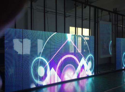 75% transparant glas LED-scherm met lange levensduur