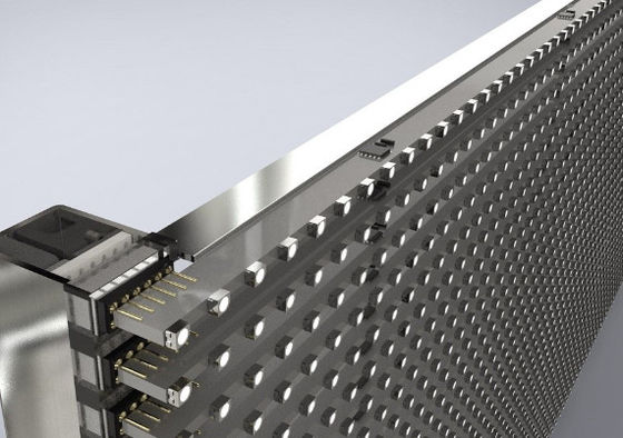 Helder transparant LED-scherm High Definition-beelden