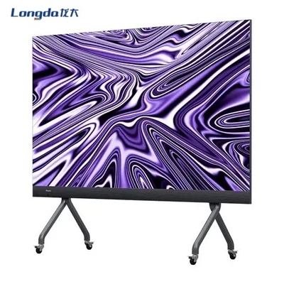 216'' 16:9 HD Alles-in-één Smart TV Conferentiescherm Binnen Verplaatsbare LED Videowand