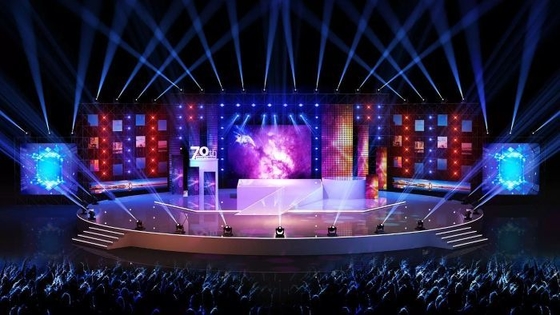 Hoge LEIDENE van de Vernieuwingsfrequentie3840hz Huur Vertoning 14bit Gray Scale