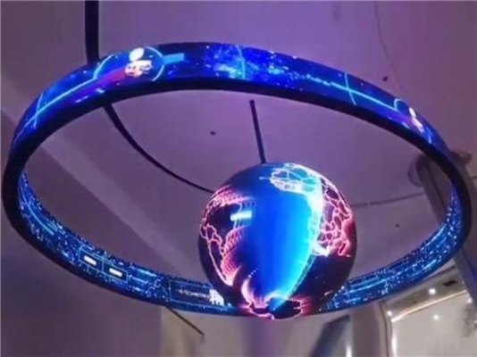 P1.86 Zachte LED Display Kast 2800 ~ 3840 HZ Flexibele Module