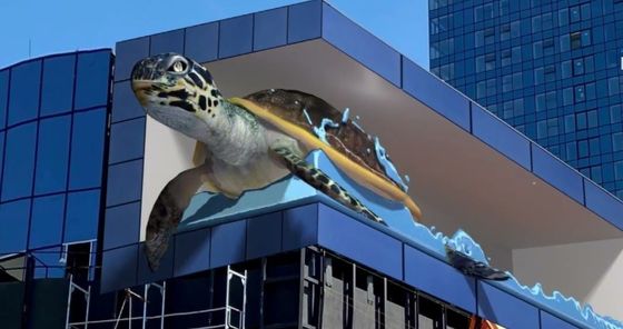 P5.71 RGB Aluminium Houder Buiten Oog-naakt 3D Professioneel Led Scherm