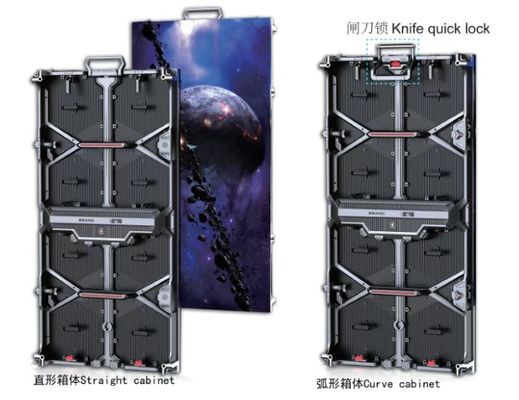 Van de 100000 LEIDENE van de Urenlevensduur Video de Kleurentemperatuur Muurhuur 6500K