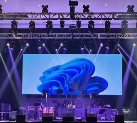 Van de 100000 LEIDENE van de Urenlevensduur Video de Kleurentemperatuur Muurhuur 6500K