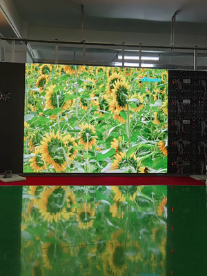 32 * 16cm Animatie Klein Pixel Led Display ODM 640 * 480mm Kas