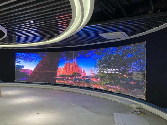 32 * 16cm Animatie Klein Pixel Led Display ODM 640 * 480mm Kas