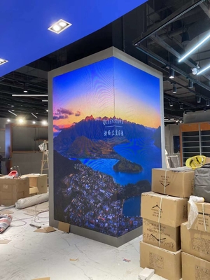 32 * 16cm Animatie Klein Pixel Led Display ODM 640 * 480mm Kas