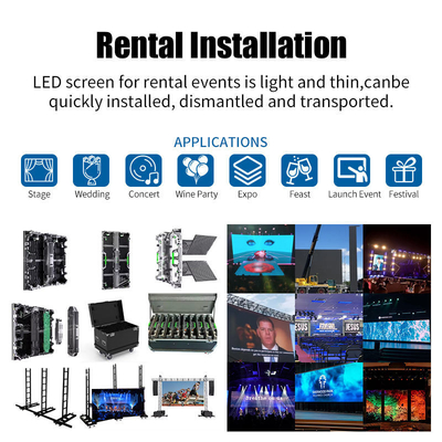 32 * 16cm Animatie Klein Pixel Led Display ODM 640 * 480mm Kas