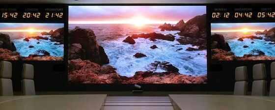 Ultra dunne 22,5 mm dikte led lichtgewicht kast hoge resolutie voor vergaderruimte