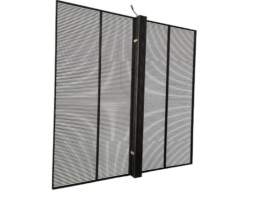 220W/ M2 de Transparante Vertoning 5000nits 7.8mm HOOFD van Mesh Screen Outdoor Glass Window