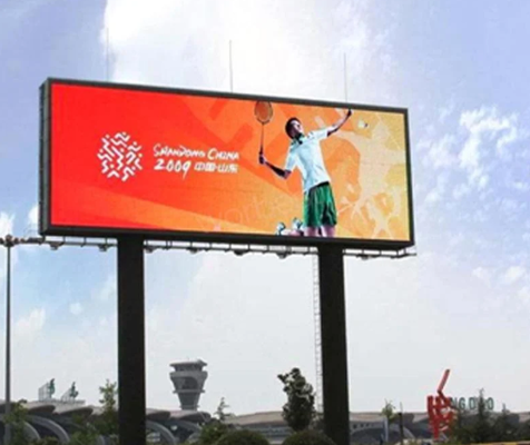 ODM P3.076 Outdoor LED Video Wanden Led Billboard Vaste ISO14001 1R1G1B Reclame