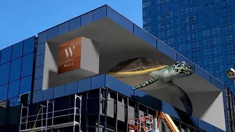 Custom Outdoor LED Video Walls Screen P8 Waterdicht IP65 ijzeren kast