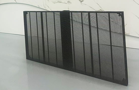 Ingebouwd Transparant LED Scherm van Glas 3.91mm-7.82mm Reclame voor Gebouwen