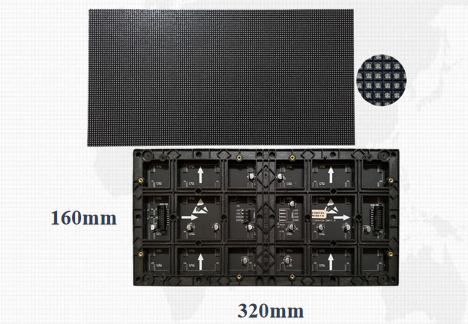 Indoor Full Color LED Display Scherm P2.5 HD320*160mm 1R1G1B hoge vernieuwingsfrequentie