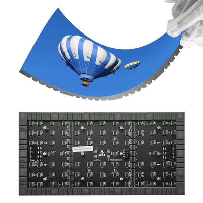 Commerciële LED flexibele module kleine toonhoogte P1.25 gordijn display FPC 200W/ M2