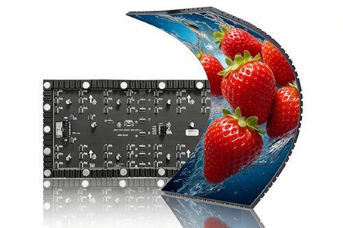 Led Flexibele Module Matrix Display Paneel 3840Hz ISO14001 Magnetische Zuiginstallatie