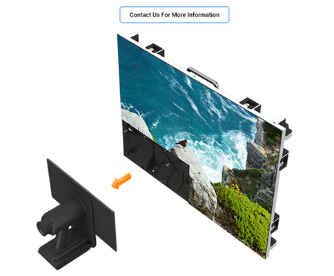 SMD1515 Smalle Pixel Pitch LED Display P1.875 Reclame 1R1G1B Eenvoudige Installatie