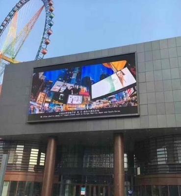 Opslag voorp4 Openlucht Gebogen Geleid Comité 256*128mm RGB Duurzaam