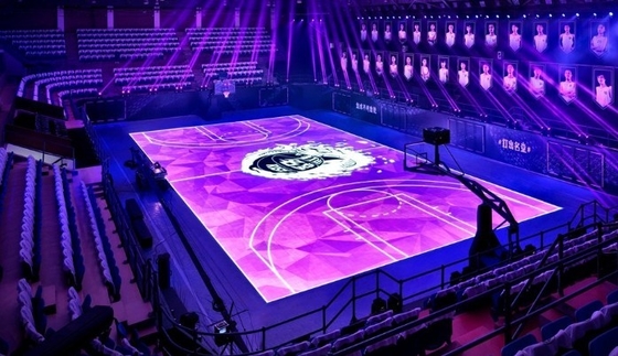 52×52 Hoogte van de punten3840hz verfrist de Kleurrijke Geleide Dance Floor Huur zich P4.81mm