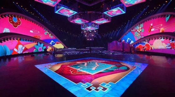 P6.25 de Huurrohs Hoge Definitie van Disco Draagbare Geleide Dance Floor
