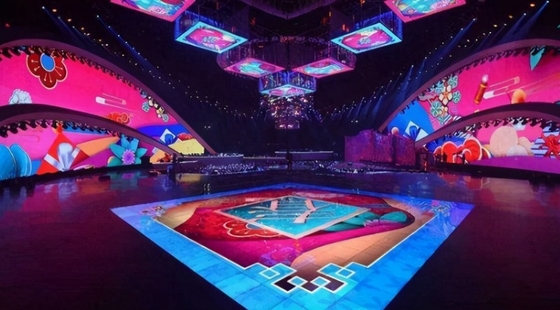 P6.25 de Huurrohs Hoge Definitie van Disco Draagbare Geleide Dance Floor
