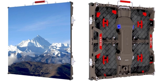 Longda Openluchthuur Geleide Vertoning MBI5124 IC 256 RGB Aluminium van het Matrijzenafgietsel