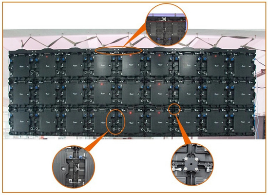 4500cd/van de Vertoningsrohs van m2 Draagbare Huur Geleide CCC IP43