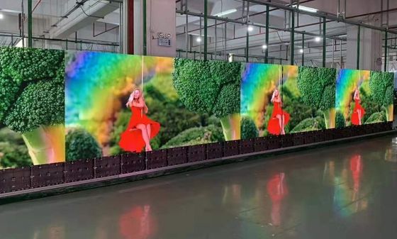 7680HZ P4.81mm Elektronisch LED Scherm Module 1R1G1B Digitale LED Billboard
