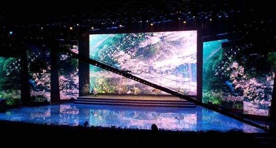 900cd Binnen Full Color LED Scherm Verhuur P3.91 LED Matrix Wand CCC 65410 Pixels