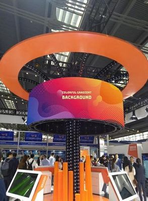 Draagbaar Indoor Full Color Led Display Board Scherm 800cd 250000 Pixels Ultra Light