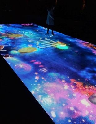 LONGDA Duurzame P2.976 Dansvloer Panelen LED Display Module SMD1415 Voor Tentoonstellingshal