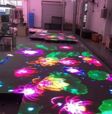 LONGDA Duurzame P2.976 Dansvloer Panelen LED Display Module SMD1415 Voor Tentoonstellingshal