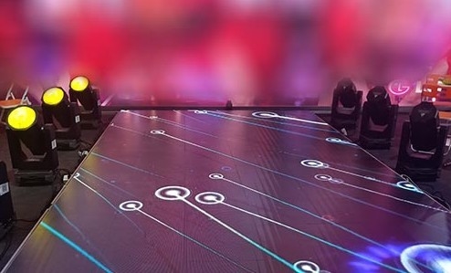 SMD2121 de huurdisco steekt 0.5*1m aan leidde Licht op Dance Floor-Huur P3.91mm