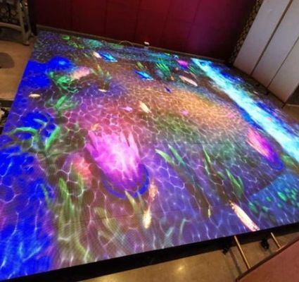 Energiebesparende Concert Licht Op LED Dansvloer Panelen Novastar 14bits