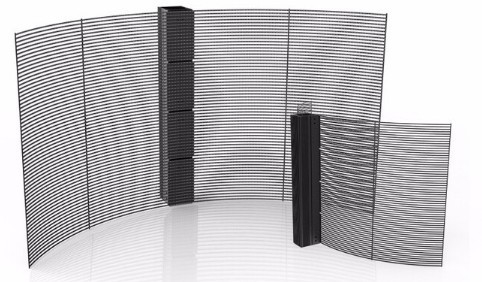 Energie - Geleide de besparing ziet door het Schermmuur 800W/M2 5000cd